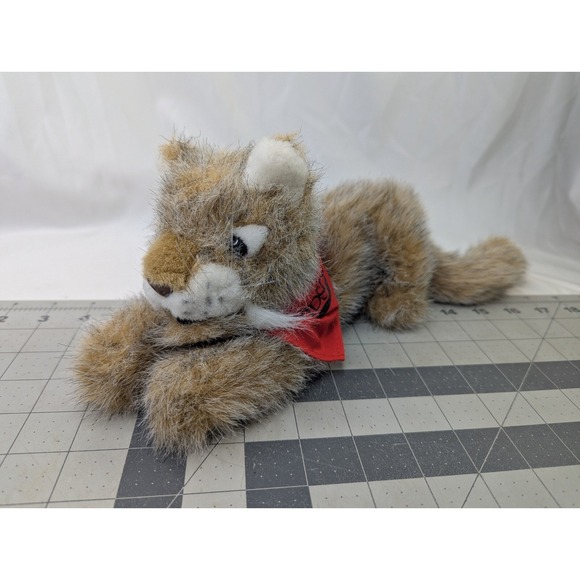 Other - ASI Lion Wolf Bean Plush 5 Inch Davidson Neckerchief Advertising Stuffed Animal